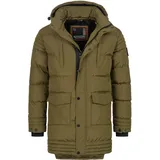 Alessandro Salvarini Winterjacke dunkelgrün L