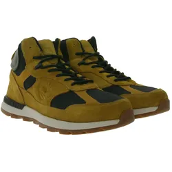Timberland Field Trekker MID LACE Herren wasserabweisend Wander-Schuhe Trekking-Boots Outdoor-Schuhe TB0A5ZN7231 Braun/Schwarz - 41
