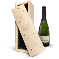 Champagner personalisieren - gravierte Kiste - Rene Schloesser (750 ml)