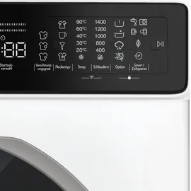 moctor Serie 9 WM9008AW Waschmaschine (8 kg, 1400 U/min)