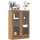 vidaXL Bücherschrank Aktenregal 82,5 x 30,5 x 115 cm Braun
