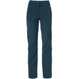 Vaude Farley Stretch Capri T-Zip III Hose (Größe 3XL, blau)