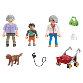 Playmobil City Life Großeltern mit Enkel 70990