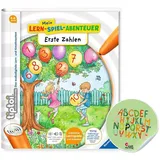 Ravensburger tiptoi ® Buch ab 4 Jahre | Erste Zahlen - Mein Lern-Spiel-Abenteuer + ABC Kinder Sticker von Collectix