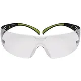 3M SecureFit SF420AF Schutzbrille Reader SecureFitTM-SF400 EN 166 Bügel schwarz grün,Scheibe klar +2