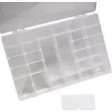 Workplus Sortimentskasten 36 Fächer 1-tlg. transparent