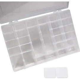 Workplus Sortimentskasten 36 Fächer 1-tlg. transparent