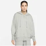 Nike Sportswear Phoenix Fleece Oversized Kapuzenjacke Damen 063 dk grey heather/sail S