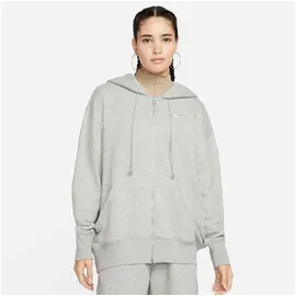 Nike Sportswear Phoenix Fleece Oversized Kapuzenjacke Damen 063 dk grey heather/sail S