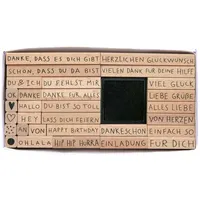 Rico Design Stempelset Text, Deutsch, FSC 100%