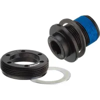 FSA Kurbelschraube QR-19 für SL-K und ENERGY Modular Kurbelgarnituren, selbstextrahierend, M18, Aluminium, Schwarz