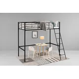 OTTO home Hochbett Hayo 208 x 159 x 186 cm Metall schwarz