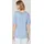 Madeleine Kurzarmshirt Leinen Blau 38