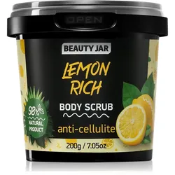 Beauty Jar Lemon Rich Bodypeeling gegen Cellulite 200 g