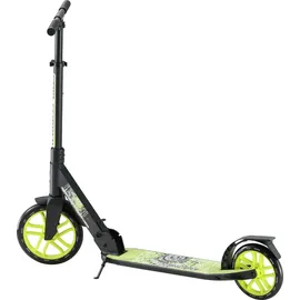 Star Scooter Alu City Tretroller klappbar, Big Cruiser Schwarz Grün