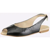 Heine Slingballerina in schwarz-sand | Gr.: 41