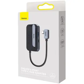 Baseus PadJoy 6 USB Typ-C 500 Mbit/s Grau