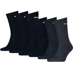 Socken Unisex 6er Pack Bequem sitzend BLAU 35/38