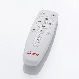 LINDBY Stenley 2 LED-Panel 120 x 60 cm Aluminium, dimmbar