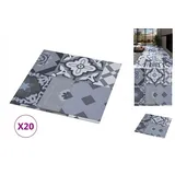 vidaXL Pvc-fliesen Selbstklebend 20 Stk. 1,86 M2 Mehrfarbiges Muster Vidaxl