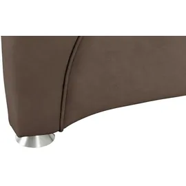 HIMOLLA Relaxsessel 4217 Leder 96 x 107 x 91 cm Braun mit Kopfteil