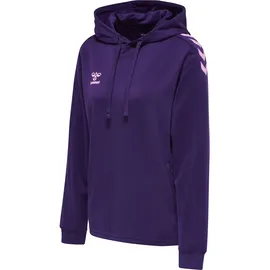 hummel Core XK Poly Hoodie Damen acai S