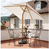 Sekey 200 x 150 cm Creme - Weiß