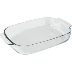 HGMD Lasagne-Auflaufform 3800 ML - Glas - Rechteckig - Auflaufform - Spülmaschinenfest