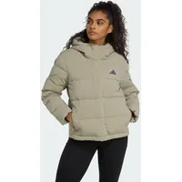 adidas Helionic Climawarm Daunenjacke - Silver Pebble - S
