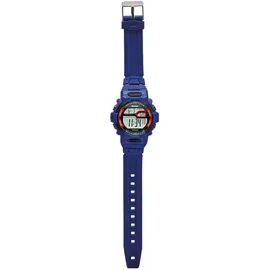 Scout The Digi 280308001 Gehäusefarbe Blau Silikonarmband Blau