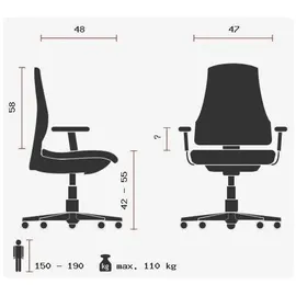 TOPSTAR Sitness 30 royalblau