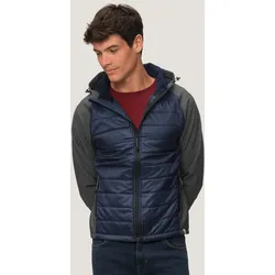 HAKRO Hybrid-Jacke 865 Maine - tinte - M