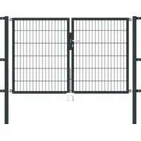 GAH Alberts Dopeltor Flexo 200 cm 6/5/6 anthrazit 648435