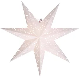 Star Trading Papierstern Romantic 54 x 54 cm weiß