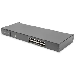 DIGITUS Modularer CAT 5 KVM-Switch, 16-Port
