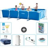 Rechteckiger Frame Pool - 450x220x84 Cm - 7-teilig  S30