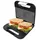 Cecotec Sandwichmaker Rock'nToast Square 800W Edelstahl, Antihaftbeschichtung