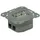 Value Cat.6A Dose 2x STP Unterputz waagerecht weiss