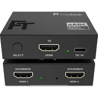 FeinTech AX421 HDMI eARC Switch 1 TV x 2