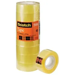 SCOTCH Klebefilm 15mmx33m transparent 10RL
