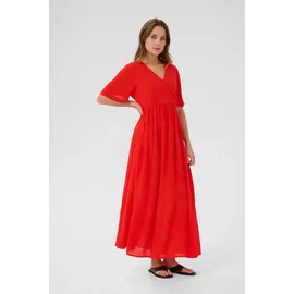 Kaffe Blusenkleid Rot 34
