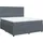 vidaXL Boxspringbett 180 x 200 cm Dunkelgrau