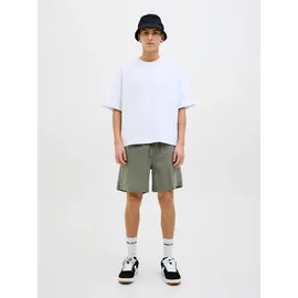 JACK & JONES Shorts JPSTJAIDEN JJSUMMER JOGGER SHORT SN mit elastischem Bund grün S