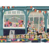 Galison Book Haven 1000 Piece Puzzle In Square Box