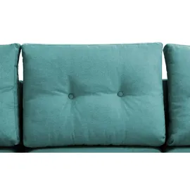 Sofa.de Ecksofa Carla ¦ türkis/petrol ¦ Maße (cm): B: 230 H: 93 T: 159.0