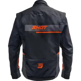 Shot Assault 2.0 Jacke Schwarz/Orange XL