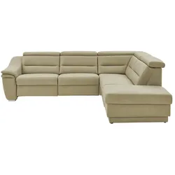 meinSofa Ecksofa  Ivonne , creme , Maße (cm): B: 294 T: 245.0