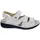 Finn Comfort Praia Damen Beige/Weiß 40