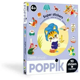 Brainbox POPPIK - Sticker Box Weltreise