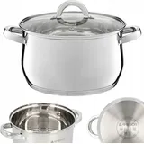 Ambition Edelstahltopf Kochtopf 24 cm rund